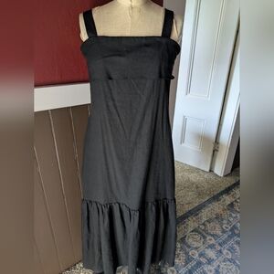 Theory Linen Blend Dress